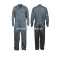 100% algodón trajes manga larga manga de seguridad 100% algodón ropa ignífuga con muchos bolsillos